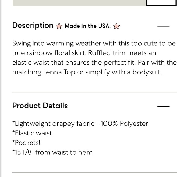 Show Me Your Mumu Short Mini Swing Skirt In Groovy Blooms Floral Size XS NWT! - Picture 11 of 11